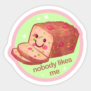 Fruitcake Sticker